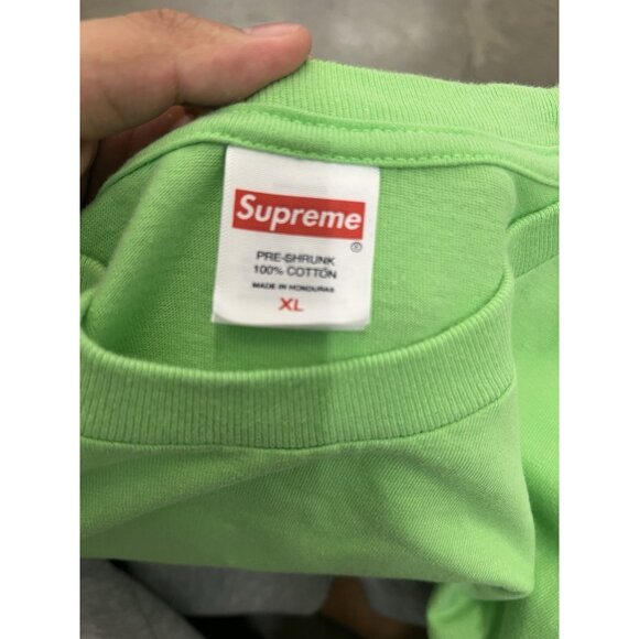 Supreme x SpongeBob Castelli Racing Long Sleeve Tee Green Size X-Large - Picture 4 of 7